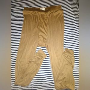 Tan/Brown drawers long johns